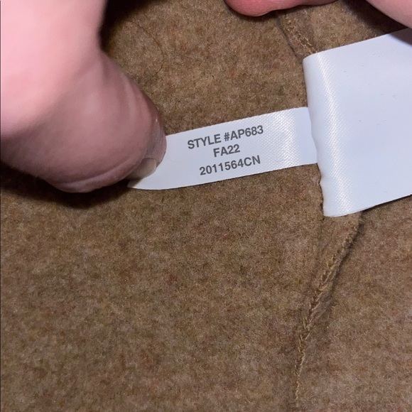 J. Crew Factory Boiled Wool-blend Topcoat in Heather Acorn. - Picture 11 of 11